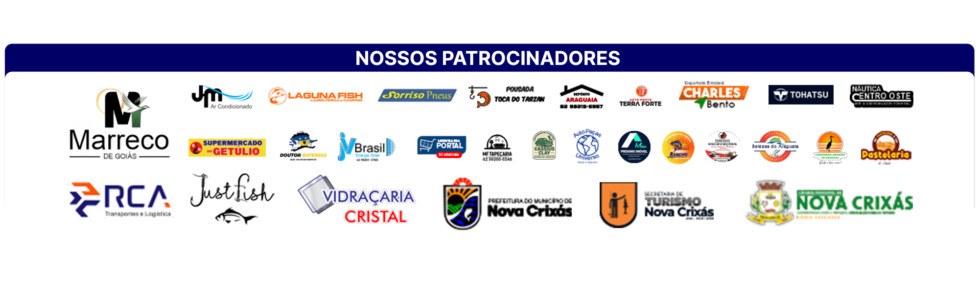 Nossos Patrocinadores